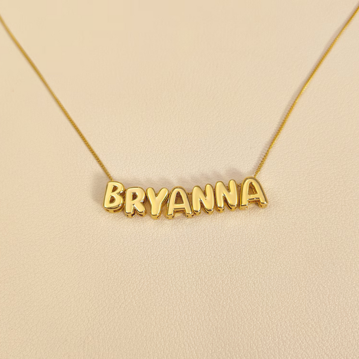 Bella & Co™ Name Bubble Necklace