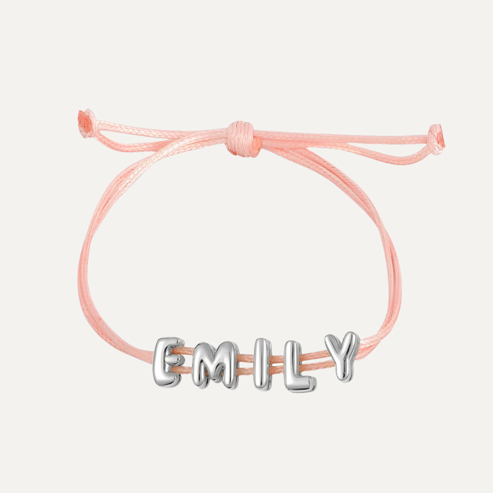 Bella & Co™ Bubble Name Bracelet