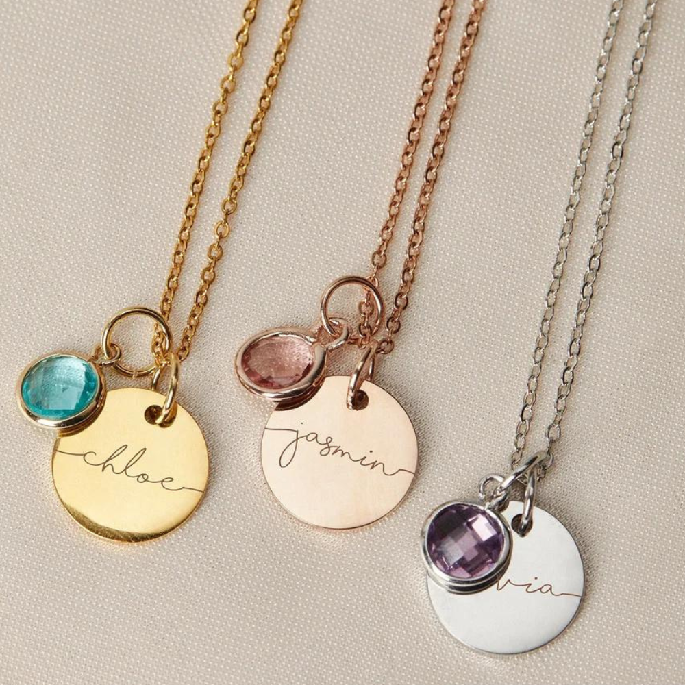 Bella & Co™ Birthstone Name Necklace