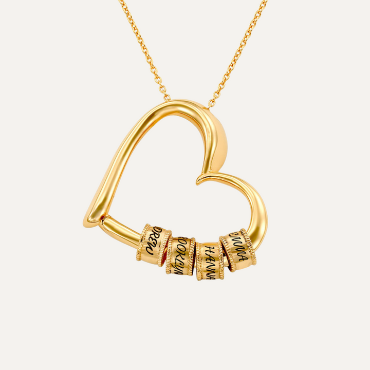 Bella & Co™ Engraved Heart Necklace