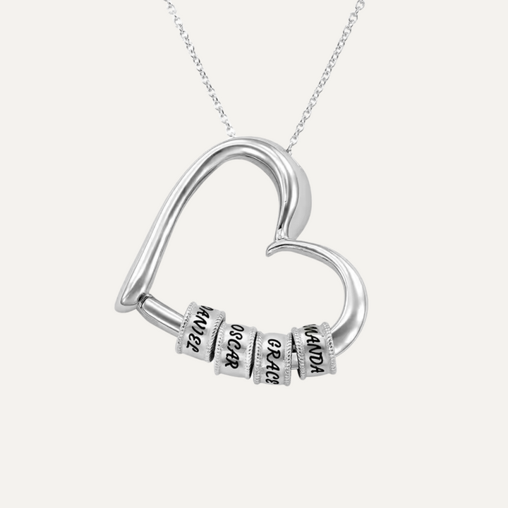 Bella & Co™ Engraved Heart Necklace