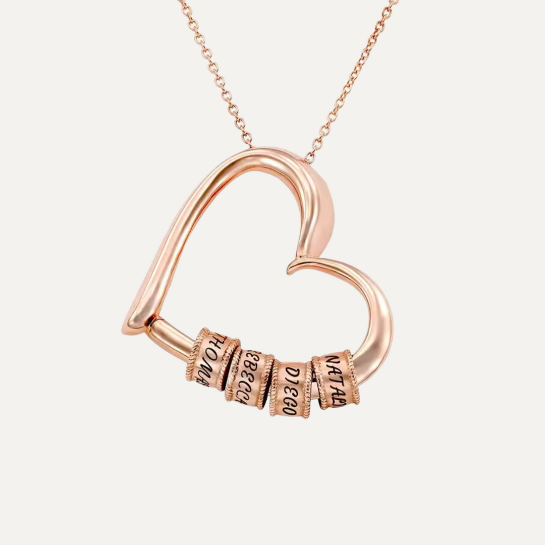 Bella & Co™ Engraved Heart Necklace