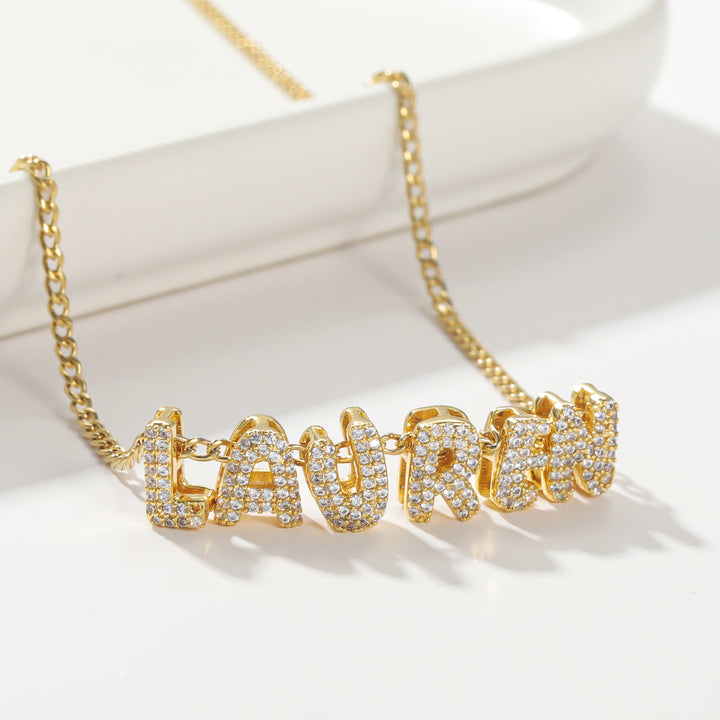 Bella & Co™ Crystal Name Necklace