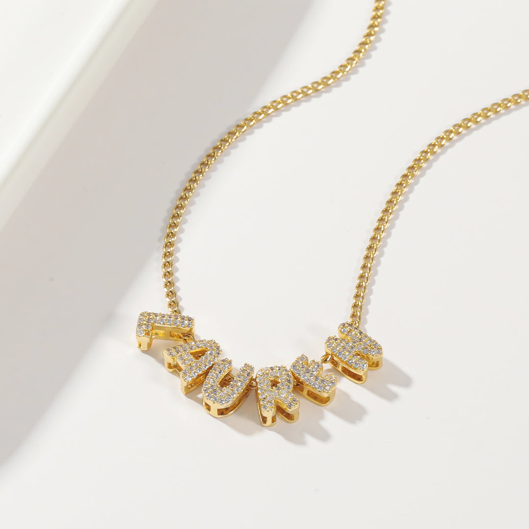 Bella & Co™ Crystal Name Necklace